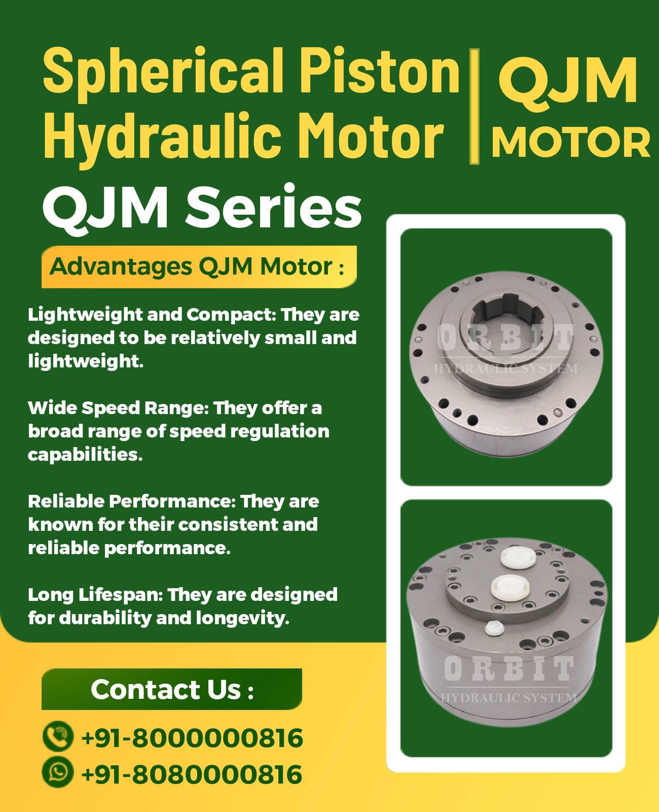 QJM Hydraulic Motor in Vasai Thane Maharashtra India