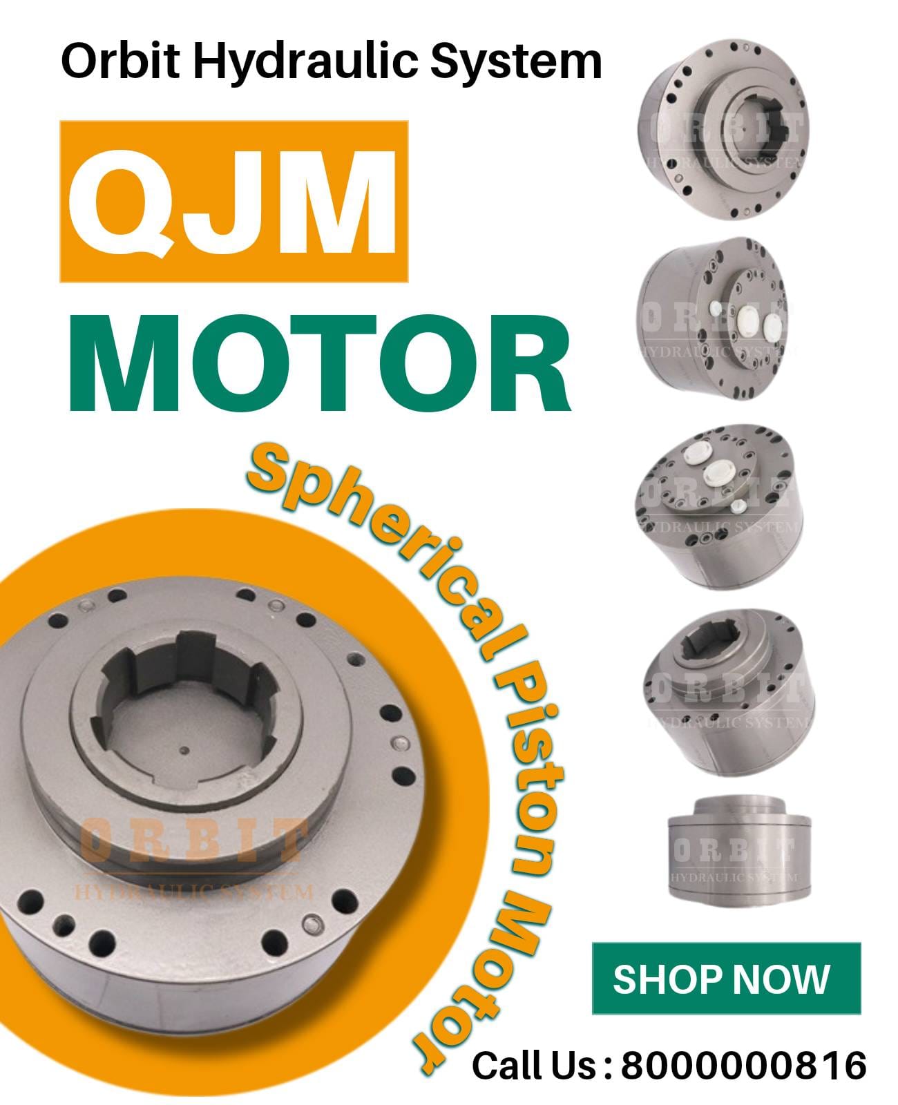 1QJM32 Hydraulic Motor in Chandigarh India