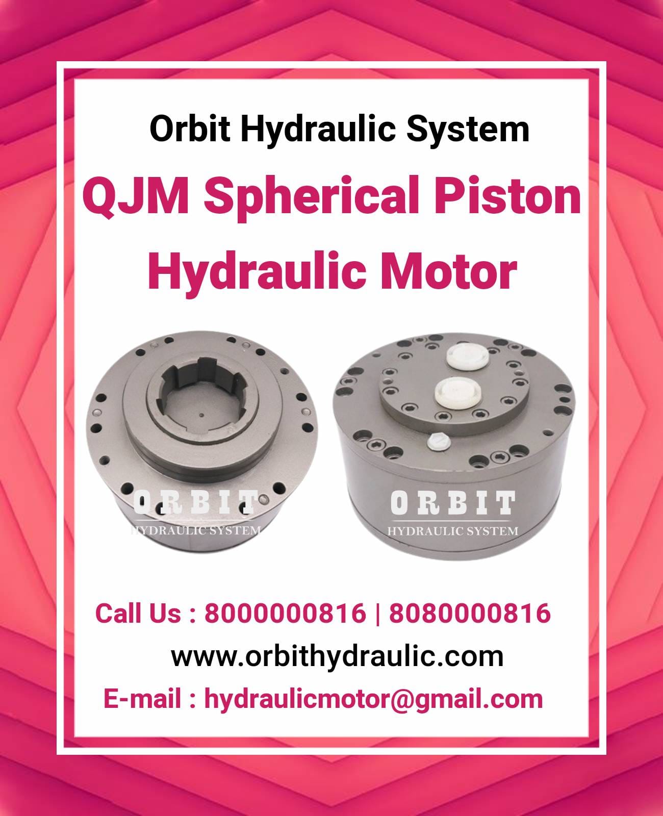 QJM Hydraulic Motor in Bhopal Madhya Pradesh India