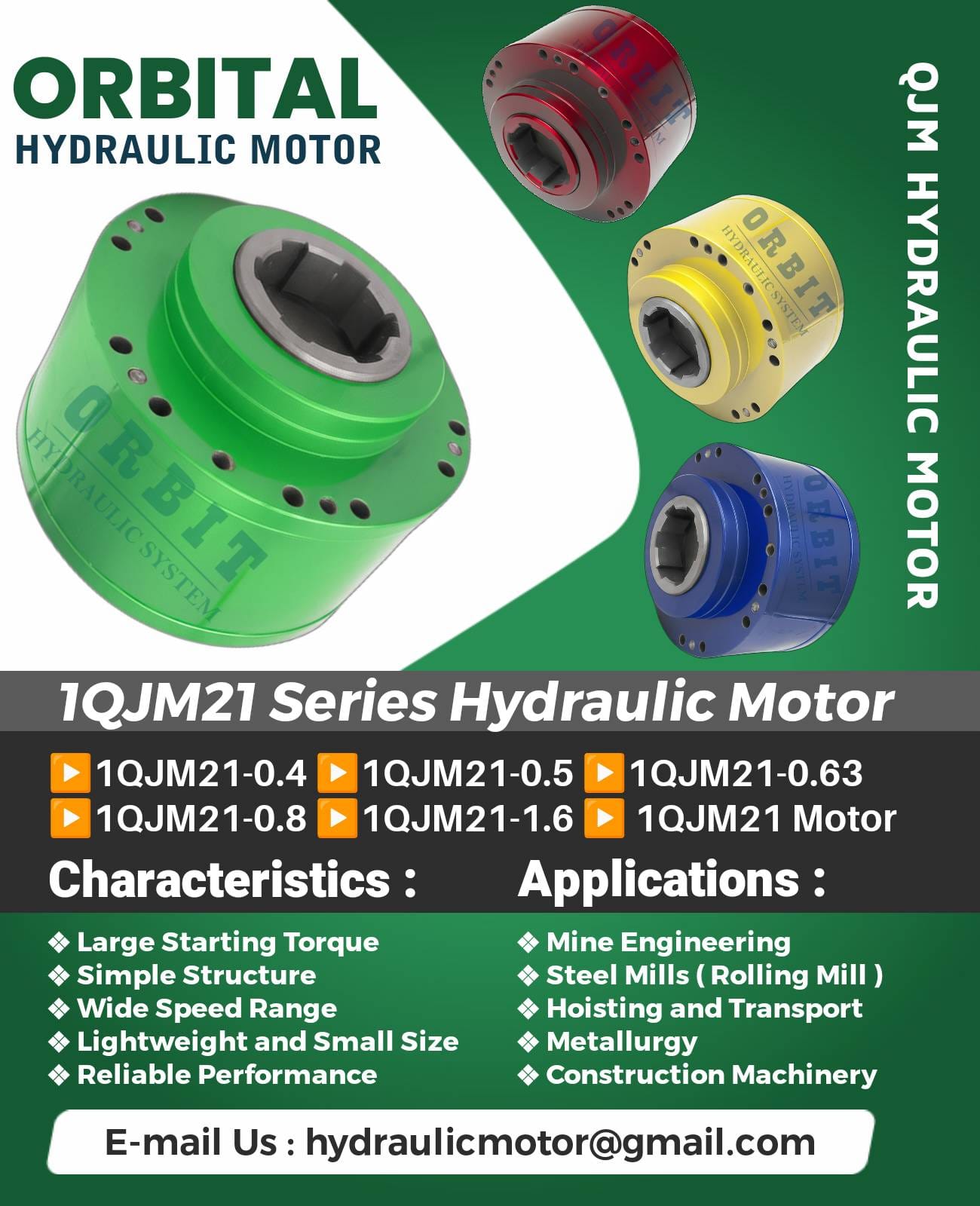 1QJM32 Hydraulic Motor in Jalandhar Punjab India